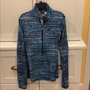 Nikepro dri-fit half zip running shirt